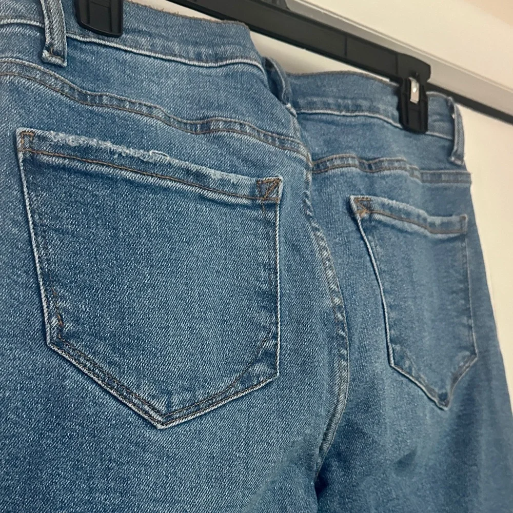 Kensie Medium Blue Straight Leg Jeans - Picture 6 of 7